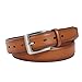 VATAN Men's Leather Dress Belts Handmade Classic Every Day Leather Belt with Prong Buckle for Men Work Business Casual (Tan, 36 (Waist 34))