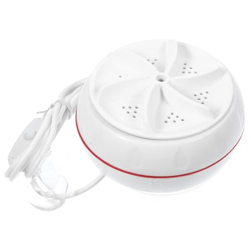 Veemoon Mini Lavadora Lavadora Limpiador Lavadora Lavadora Portátil Lavadora De Limpieza Profunda Lavadora Pequeña Mini Lavadoras Lavadora De Calcetines Blanco Abs