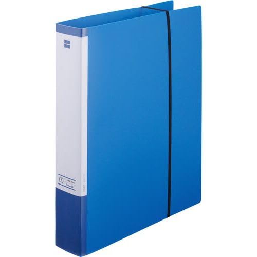 「カウコレ」プレミアム 伝票すっきりツインリングファイル50mmブルー10冊
