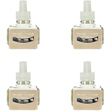 Yankee Candle ScentPlug Refill for Plug in Air Fresheners, Scented Oil Refills, Long Lasting Home Fragrance, Odor Eliminating Fragrance, Seaside Woods Pack of 4