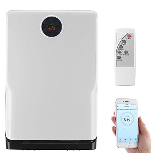 Purificateur dair à UV connecté avec fonction ioniseur LR-650 [Sichler Haushaltsgeräte]