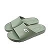 GAMBOL Men’s Sliders | Lightweight, Water-Resistant Casual Sandals with G-BOLD Technology | Durable EVA Sole, Phylon Comfort (Green/UK 9) #3