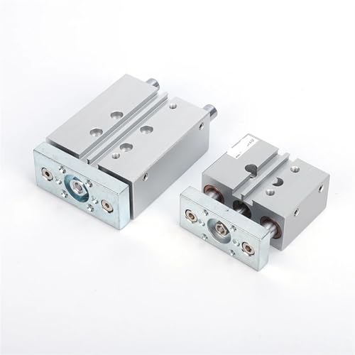 Vérin DFM-20-100-P-A-GF pneumatique à double tige de guidage - 4