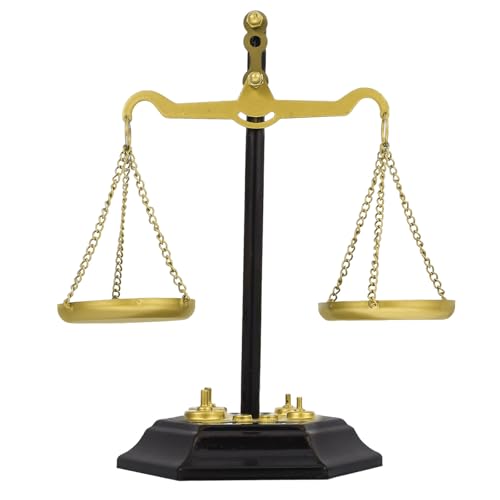 Balance décorative en métal pour ranger vos bijoux et stylos avec style