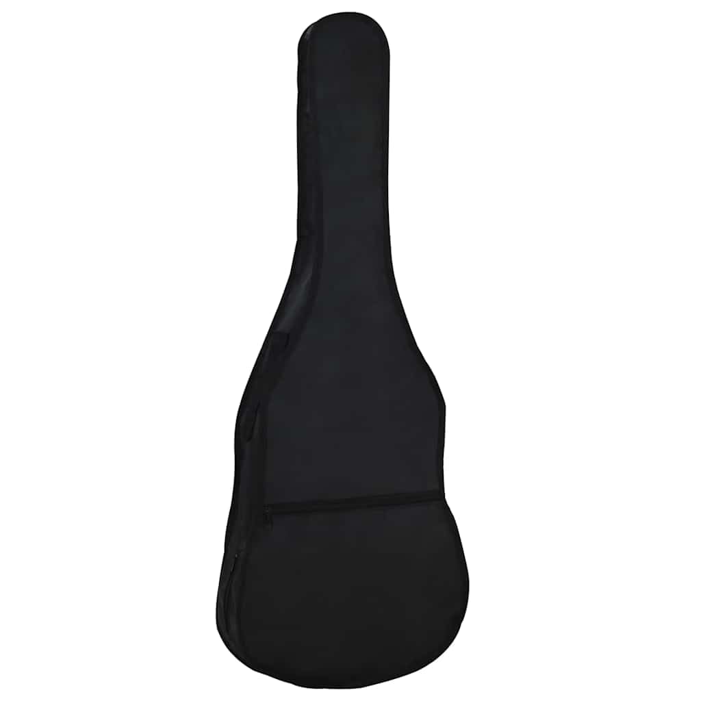 Gitarrentasche für 3/4 Klassikgitarre 36 Zoll Schwarz aus Textilgewebe 94 x 35 cm mit Schultergurt und Tragegriff, Gitarrenkoffer für Transport, Aufbewahrung und Schutz
