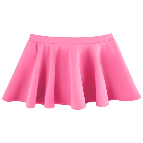 Image of Girls Rash Guard 2 Pieces Bathing Suit UPF50+ Swimsuit with Swimming Skirt Swimwear 2-14Y