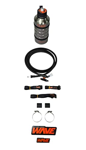 USWE Outlander 3L Extra Small Hydration Pack with 1.5L/50 oz Water Bladder, Hydration Backpack - Backpack for Cycling, MTB, Trail Running & More, Carbon Black
