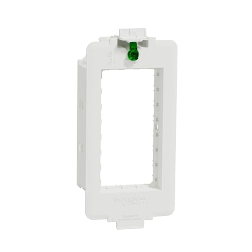 Support 4mod Schneider Unica System+ pour boîtier sol rigide et durable