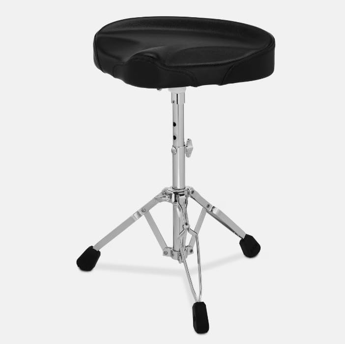 Tabouret de style moto Pacific Drums 700 Series pour jouer confortablement en studio de musique