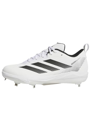 adidas Women's Bota Adizero Instinct 2.0, Cloud White/Core Black/Core Black, 42 2/3