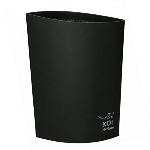 Bloque de almacenamiento de cuchillos KOI ARTISAN  Bloque de cuchillos en forma de ojo de pájaro sin cuchillos