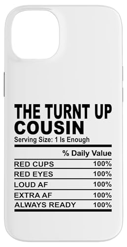 The turnt up cousin Funny cousins 男性 女性 家族 再会 スマホケース iPhone 14 Plus 用