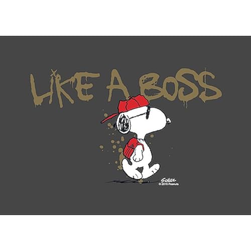 Imán decorativo rectangular CafePress Snoopy 3x2 pulg miniatura 2