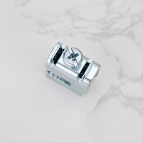 Create idea 2 Stück Sammelschienenklemme 16mm² für 12 X 5 Mm Flachkupfer Zum Anschluss von Einzel- Mehrdraht- Und Freidrahtkabeln An Sammelschienen aus Verzinktem Stahl