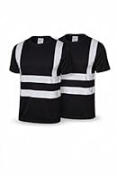 360° High Visibility Protection Stay visible day or night with neon orange fabric and 2-inch reflective strips across the chest, waist, shoulders, and back—providing full 360° reflectivity to enhance safety in low-light environments. 🔸 Lightweight & ...