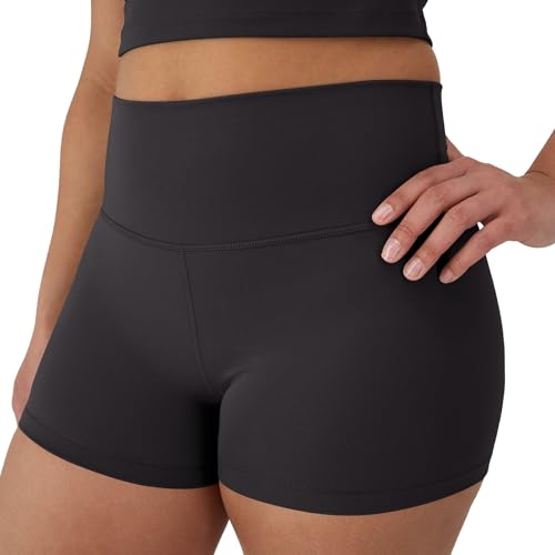 Hanes Women's Moves Leak Protection Bike Shorts with Built-in Underwear, Moisture-Wicking & Odor Control, 3” Inseam4