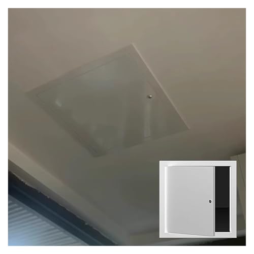 Trappe d'accès en métal avec serrure pour sécuriser et réparer vos cloisons sèches 30x60