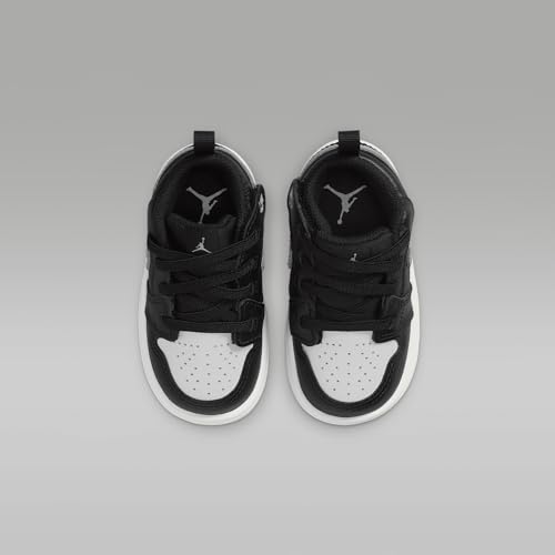 Jordan 1 Low Alt Baby/Toddler Shoes (DR9747-043, Black/Summit White)4