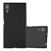 Produktbild Cadorabo Hülle für Sony Xperia XZ/XZs in METALLIC SCHWARZ - Handyhülle aus flexiblem TPU Silikon - Silikonhülle Schutzhülle Ultra Slim Soft Back Cover Case Bumper