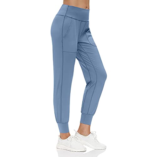 scicent Pantalones deportivos para mujer, con bolsillos, tallas S-XXL Cover