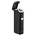 Kivors Dual Arc Lighter USB Rechargeable Windproof Electrical Plasma X Beam Arc Lighter with 800 mAh Super Volume Replaceable Battery(Black)