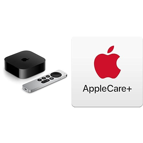 Apple - Apple TV 4K (2022) Wi‑Fi with 64GB Storage (3rd Generation) + AppleCare+