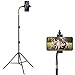 Pixel Tall Tripod for iPhone Phone Video Stand for Photography Lights Stand Heavy Duty Cell Phone Tripod Adjustable Camera Video Recording Streaming/Photography Rotatable Live Compatible Mobile