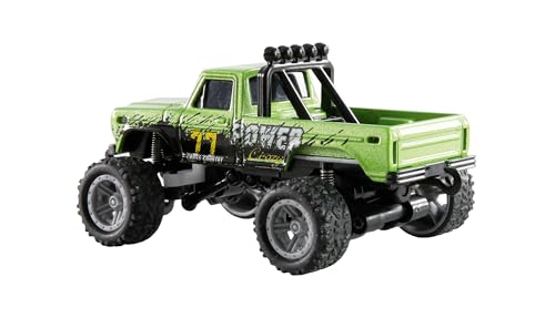 Amewi RC-Monstertruck Die Cast 1:64, Fernsteuerung im Kartenformat, RTR grün