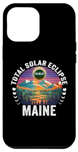 iPhone 15 Plus Maine Total Solar Eclipse April 8 2024 Gift America Totality Case