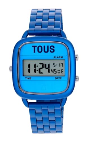 Bracelet D-Logo aluminium bleu pour sublimer vos tenues urbaines