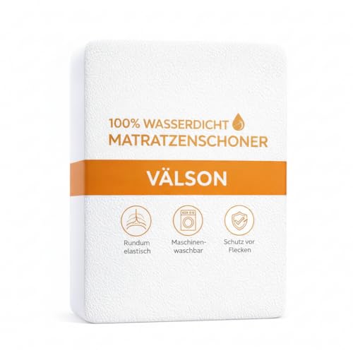Matratzenschoner 140x200 cm | Wasserdicht | Atmungsaktiv | Geräuschlos | Hypoallergen | Anti-Milben | Oeko-TEX® 100