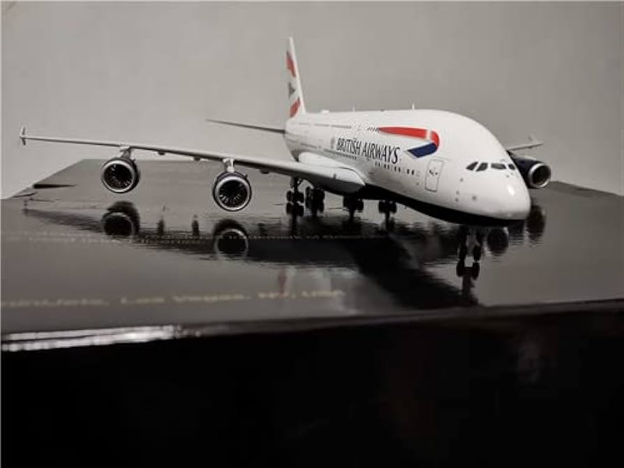 GeminiJets British Airways A380 G-XLEC 1/200 DIECAST Modelo pré