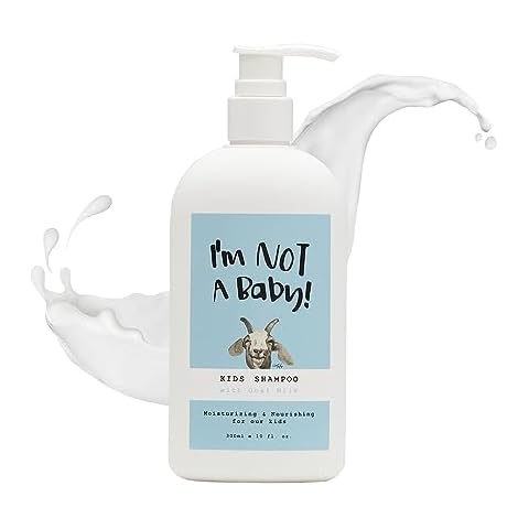 I'M NOT A BABY Goat Milk Kids Shampoo Cover
