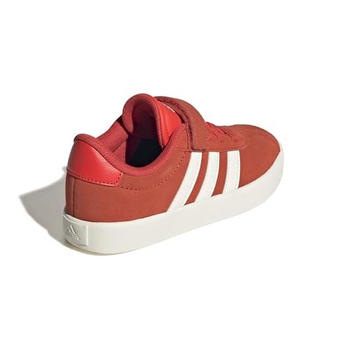 Image of adidas Kids' VL Court 3.0 Elastic Lace & Strap Shoe