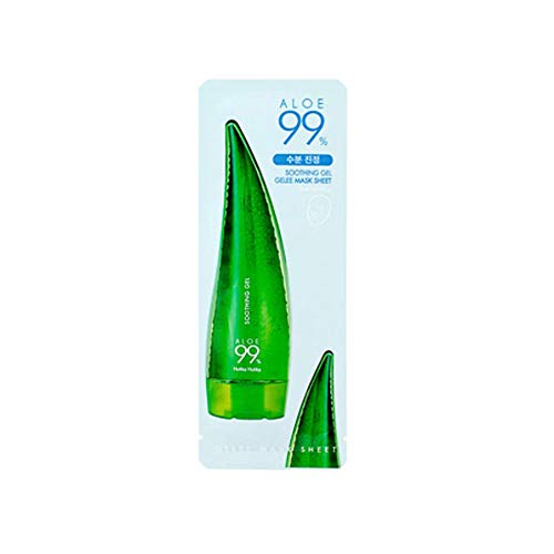Holika Holika Aloe 99% Soothing Gel Gelee Mask Sheet (10 Sheets)