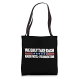 We Only Take Kash American Flag FBI Director Tote Bag
