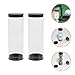 Anneome Transparent Golf Ball Storage Tube 5.12X1.77 Inch Plastic Golf Ball Carrier Box for Home Display and Outdoor Use