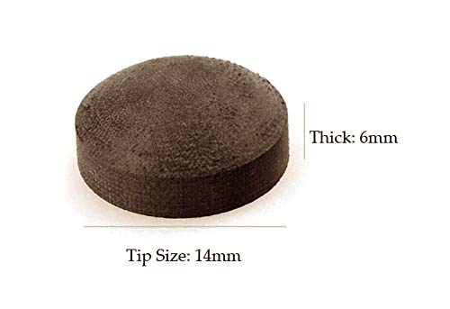 Gator by Champion Sport Co 5 Gino Phenolic Jump and Break Pool Cue Stick Tip 5 Piece Set Brown