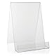 Buchständer/Buchaufsteller als Warenträger und Schrägsteller im DIN A4 Format aus original PLEXIGLAS®