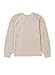 blibean Teen Girls Fall Shirts Big Kid Puff Long Sleeve Solid Color Cute Lace Dress Tops Little Girl Spring Tee Shirt Casual Crewneck Plain Tunic Blouse Clothes Size 6-7 Year Old Beige