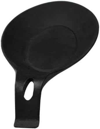 Premier Housewares Zing Silicone Spoon Rest - Black,H3 x W24 x D12cm