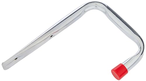 Connex Wandhaken 210 x 150 x 80 mm - Belastbar bis 20 kg - Mit schützender Gummikappe - verzinkt / Universalhaken / Montagehaken für Garage / Werkstatthaken / Ordnungshelfer / DY222000