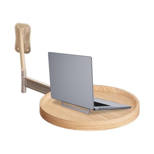 Bureau flottant pour gagner de la place avec plateau rabattable