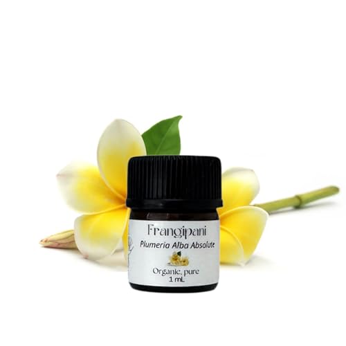 Aceite Absoluto de Frangipani Orgánico Puro 1 mL miniatura 1