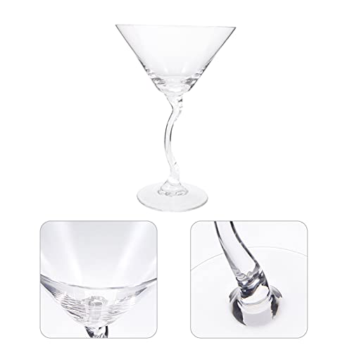 ABOOFAN Claro Tritan Copos de Coquetel Cristal de Vidro de Vinho Copos de Cocktail Praia Copo Bebend