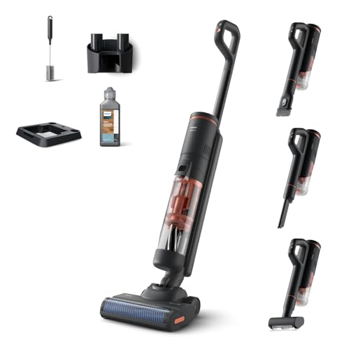  Aspiradora inal?mbrica - PHILIPS XW6264/11 - 21,6 V - 450 ml - 2500 rpm - Coral
