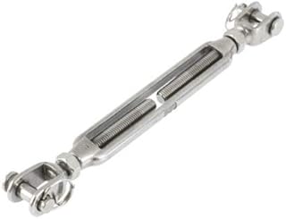 Mastrant ASHF12 Stainless Steel M12 Turnbuckle Jaw to Jaw