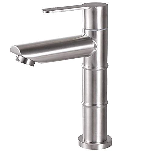 Robinet de lavabo au design épuré mitigeur eau chaude et froide pour vasque