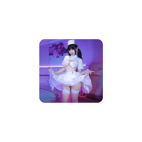Amazon.co.jp限定 ナース コスプレ セクシー エッチ 5点セット 過激 誘惑 変態 sm エロ 過激 ナース服 制服 看護婦 病院 可愛い パーティ メイド あだるとグッズ アダルトグッズ コスチューム エロ下着 女性用 - 画像2
