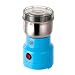 Produktbild Huacheng Multifunktionale EU/US/UK/Plug 220 V 150 W Kaffeemühle, elektrisch, Edelstahl/Körnchen/Zerkleinern von Kaffeebohnen, Blau, EU-Stecker